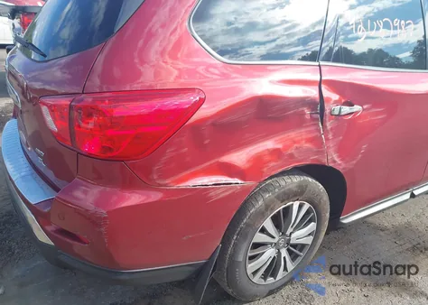 2017 Nissan Pathfinder Sl z USA, uszkodzony, nr VIN 5N1DR2MM8HC623520